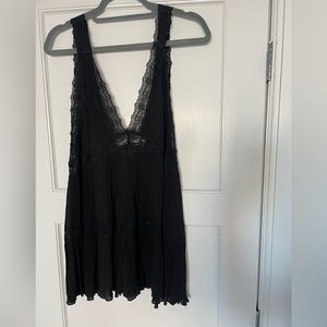 Free People Intimately Slip Dress (size S - black)